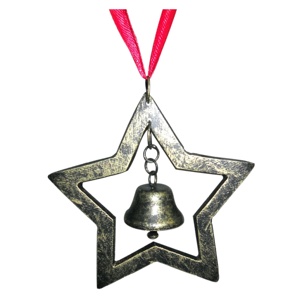 2025 Classic New Design High Quality Handcrafted Metal <b>Hanging</b> <b>Ornament</b> Indian Handicraft Christmas Decoration Wholesale Item - Product Image 2