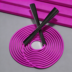 <span class=keywords><strong>Corde</strong></span> à <span class=keywords><strong>sauter</strong></span> en PVC épaissi de 5 mm, personnalisable avec logo, pour la maison, la salle de sport et l'entraînement <span class=keywords><strong>quotidien</strong></span> – Vente en gros usine YueDong - Product Image 3