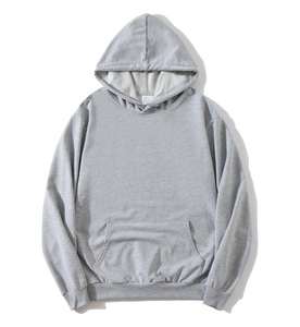 Sweat à capuche long unisexe en molleton recyclé écologique, 350 g/m², imprimé, avec logo en relief, épaules tombantes, personnalisable pour homme - Product Image 3
