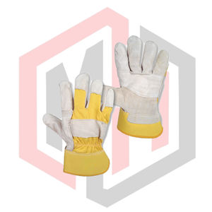Gants de travail en cuir, gants industriels, cuir spécial, doux, flexibles, respirants, durables, confortables, antistatiques, sans silicone - Product Image 1