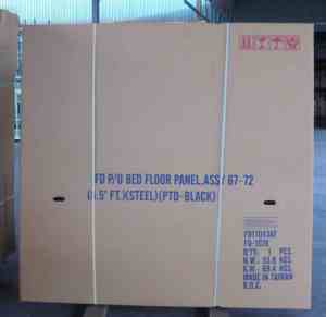 แผงพื้นเตียง FD P/U, ชุดประกอบ 67-72 (6.5 ฟุต) (ความหนา: 1.4 มม.) (เหล็ก) (PTD-สีดำ) - Product Image 1