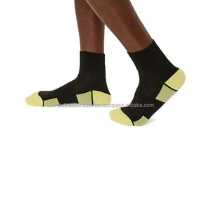 Chaussettes pour hommes de haute qualité, couleur unie, design respirant, logo imprimé personnalisé, nouvelle collection, vente en gros en ligne, chaussettes pour adultes - Product Image 4