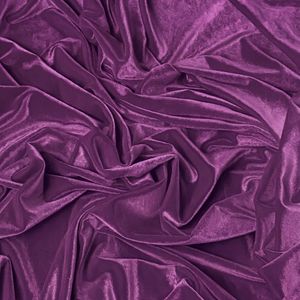 Breathable Quick-Dry Wrinkle Resistant Solid Color Velvet Fabric <b>for</b> Kimono Loungewear Blazer Suits Coat Jacket Dancewear - Product Image 2