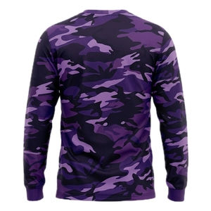 T-shirts de chasse camouflage imperméables à manches longues en softshell d'hiver de haute qualité avec impression personnalisée - Product Image 4