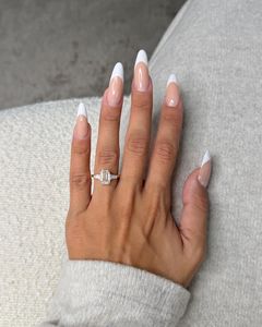 3.50 Carat Emerald Cut Lab Grown <b>Diamond</b> 18K Gold Plated <b>Ring</b> | IGI Certified Luxury Solitaire Engagement <b>Ring</b> | Trendy Elegant - Product Image 2