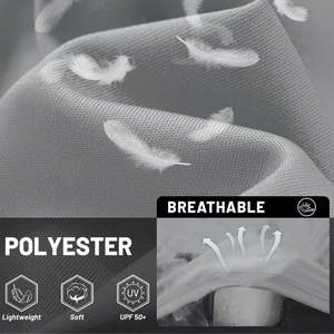 Maillot de pêche personnalisé en gros avec design sublimé, protection UPF 50, capuche, manches en Spandex/Polyester avec passe-pouce, vêtements de pêche - Product Image 5