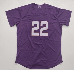Conjunto Deportivo de Jersey de Béisbol con Cuello en V, Transpirable, con Logotipo Personalizado de Alta Calidad, 100% Poliéster, Tallas Grandes para Adultos - Product Image 4