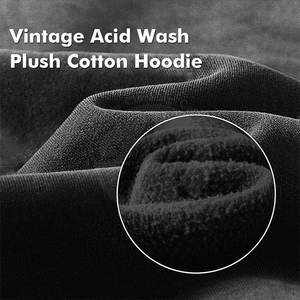 Vêtements décontractés, sweats à capuche personnalisés, sweats à capuche en tissu délavé, sweats à capuche en tissu délavé de haute qualité pour adultes - Product Image 5