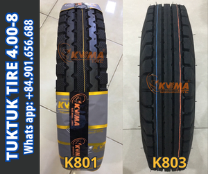KUMA K802 TUKTUK Pneu de moto 4.00-8 Boîtier de pneu durable fabriqué au Vietnam à l'état neuf - Product Image 6