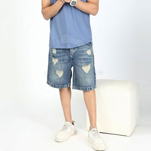 Shorts en jean décontractés 2026 – Meilleures ventes pour hommes – Personnalisation du logo – En vente en ligne - Product Image 5