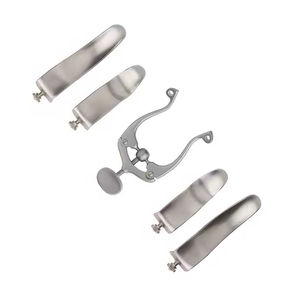 Rétracteur anal auto-rétentionnel avec mécanisme d'enroulement, lames rotatives, instrument chirurgical en acier inoxydable - Product Image 2