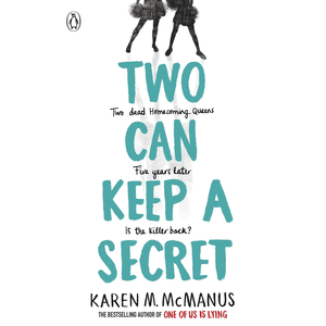 สองคนสามารถรักษาความลับได้ โดย คาร์แนน เอ็ม. แมคแมนัส พิมพ์หนังสือปกอ่อนแบบกำหนดเอง - Product Image 1