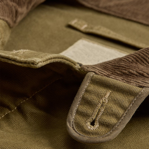 Veste de travail vintage en velours côtelé de qualité supérieure pour homme, style militaire, personnalisable OEM, résistante au vent, collection Hiver Heritage Americana - Product Image 3