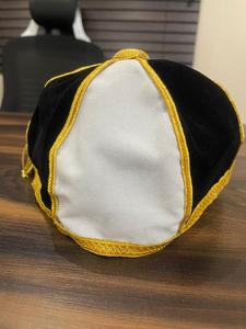2026 Custom Velvet Denim Snapback Honours Cap Embroidery OEM Wholesale Graduation Academic Name Number Front Panel Unisex - Product Image 5