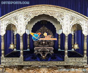 Moroccan Wedding Bride Entry <b>Doli</b> Amariya Wedding Crystal <b>Doli</b> for Indian Bride Entrance Moroccan Wedding Amariya for Bridal - Product Image 2