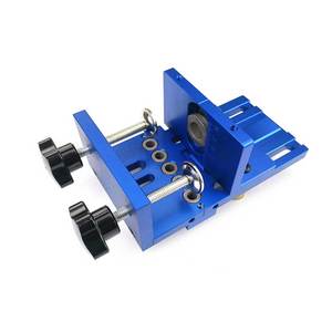 Outils de travail du bois : <span class=keywords><strong>Guide</strong></span> de perçage triple 3-en-1, gabarit de précision pour perçage à angle précis - Product Image 6