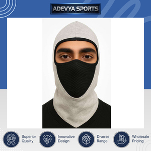 Offre incroyable sur la cagoule d'hiver en polaire thermique ultra-douce – Masque de ski intégral avec double filtre nasal en maille en promotion - Product Image 2
