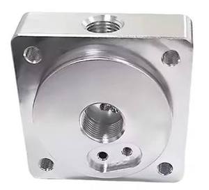 OEM CNC Machining Service Steel <b>Mounting</b> Plate | Precision Industrial Base <b>Block</b> Manufacturer Zinc Plated Metric - Product Image 2