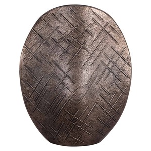 Style To Bloom Design Modern <b>Wall</b> <b>Vase</b> Oval Shape Handmade Decorative 34cm and 28cm Height Gold Finish - Product Image 1