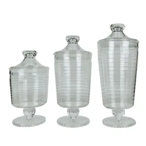 Klares Acrylplastik-Bonbon glas für die Wohnküche