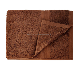 Ensemble de 6 serviettes de bain en coton 100% 500 GSM de la collection Hôtel, tissu durable et résistant - Product Image 3