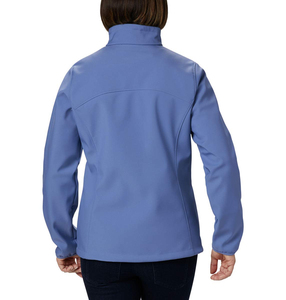 <b>Women</b> Softshell <b>Jacket</b> for Outdoor Activities Breathable Windproof Warm Comfortable <b>Lightweight</b> Zipper Closure Print Pattern - Product Image 2
