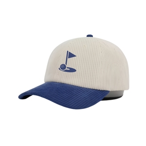 Gorra de Golf Ligera de 5 Paneles, Bicolor, Transpirable, de Pana, con Cierre de Clip y Logotipo Personalizado, Entrega Rápida - Product Image 1