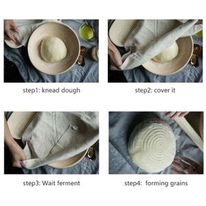 Dough Proofing Basket Handmade Natural Rattan Bread Banneton for Artisan Baking OEM Manufacturer High-quality Wholesale Supplier - Product Image 2