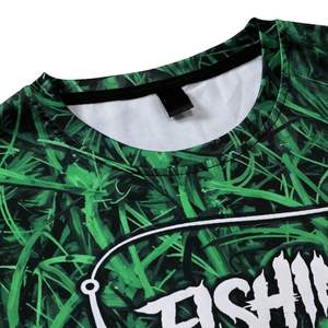 Maillots de Tournoi Personnalisés OEM avec Impression par Sublimation, en Spandex/Polyester, Durables, Séchage Rapide, Protection UPF 50+, pour la Pêche - Product Image 3