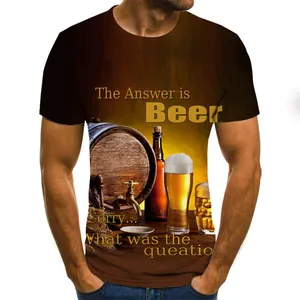 เสื้อยืดลำลองสไตล์สตรีทแวร์ ผ้าโพลีเอสเตอร์ เสื้อยืดผู้ชายคุณภาพสูง ดีไซน์ทันสมัย เสื้อยืดลายพิมพ์ - Product Image 2