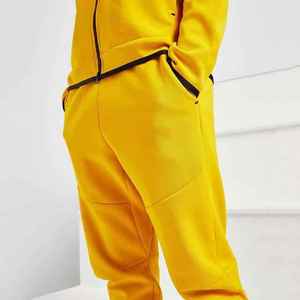 Conjunto Deportivo de Forro Polar Ligero para Hombre, Sudadera con Capucha y Pantalones, Estilo Casual de Invierno, Marca Solid International OEM - Product Image 2