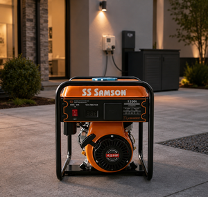 เครื่องกำเนิดไฟฟ้าอินเวอร์เตอร์ SS SAMSON 1200i 4.5 แรงม้า ใช้แก๊สโซลีน 120V 60Hz สตาร์ทด้วยระบบดึงสตาร์ท แบบพกพา - Product Image 3