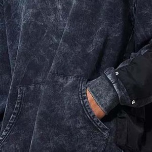 Nouveaux sweats à capuche pour hommes effet délavé, qualité supérieure, respirants, couleurs personnalisables, logo sur mesure, tendance 2027 - Product Image 4