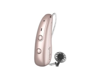 Audífonos recargables Instant Fit Signia Pure Charge & Go BCT 1IX RIC para pérdida auditiva moderada a severa, fáciles de usar. - Product Image 1