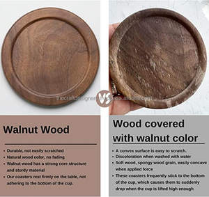 Juego de posavasos de nueva colección 2024, suministros de cocina, juego de posavasos de madera ecológico de mayor tendencia a precios impresionantes - Product Image 4