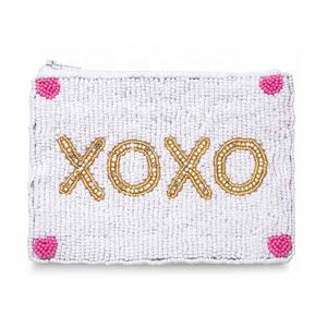 Porte-monnaie perlé fait main avec fermeture éclair pour collection de pièces de monnaie et rangement de cartes et clés, taille idéale, cadeau de fête pour femme, usage polyvalent - Product Image 2