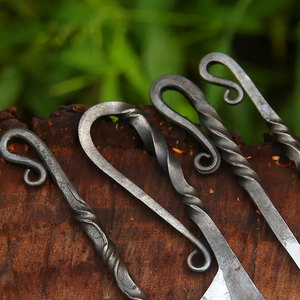 Maysara Medieval Viking Cutlery <b>Set</b> Stainless Steel Handcrafted Utensil <b>Set</b> For Historical Events Rustic Kitchens - Product Image 3