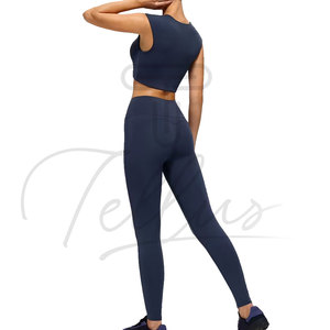Best Selling Wholesale Women Yoga Set Latest Design Women Yoga Set Sustainable Women Yoga Set - Product Image 2