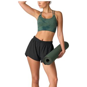 Custom Wholesale Women Fashion Seamless Sports Bra Strappy <b>Back</b> Breathable Yoga Gym Fitness Workout Activewear OEM ODM - Product Image 4