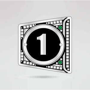 Ceinture de championnat de lutte en laiton et zinc avec plaque centrale dorée à quatre côtés, logo personnalisé, sangle noire, fabriquée à la main - Product Image 3