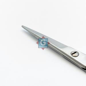 Gray Rocks 6-Inch Stainless Steel Sharp Long Handle Hairdressing <b>Scissors</b> Right-<b>Handed</b> Barber Shear for Haircut Cutting - Product Image 2