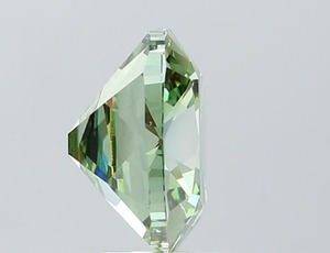 Diamant de laboratoire 5,20 carats vert vif fantaisie VS1, taille ancienne, certifié IGI, CVD, pierre libre pour bijoux de caractère - Product Image 2