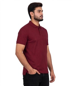 Camisa Deportiva Personalizada para Hombre, Servicio OEM, 100% Poliéster, Tejido de Punto, Manga Corta, Cuello con Botones, Corte Regular, Transpirable - Product Image 1