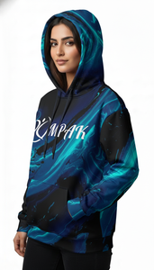 Premium Winter Oversized Unisex Hoodie with Embroidered Sublimation Design Eco-Friendly Cotton Blend for Streetwear Fashion - Product Image 5