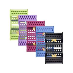 Plastic Dental Medical Surgical Instruments Autoclave Sterilization Cassette Rack <b>Box</b> Tray with Fixed Latch - Product Image 1