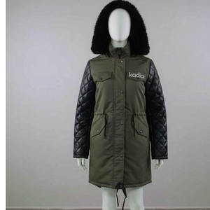 Abrigo Largo de Invierno para Mujer, Talla Grande, con Logotipo Personalizado, Acolchado, Relleno de Poliéster, Grueso, Cálido, con Capucha, Ecológico, Impermeable, para Exteriores - Product Image 2