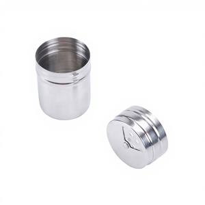 Outdoor Condiment <b>Jar</b> <b>Set</b> M Size With Handle For Camping Solid Seasonings Storage Box Zipper Lid - Product Image 2