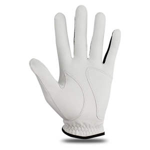 Durable Cabretta Leather Custom Printing Soft Sheepskin Golf Gloves with Breathable Palm Protection - Product Image 5