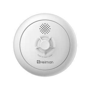 Birbirine bağlı ısı detektörü sensör kablosuz bağlantılı ısı alarmı 10 yıl sızdırmaz pil HM-205W-T - Product Image 3