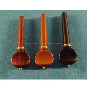 Bassoon for Pegs Gold Ball Collar <b>Rose</b> <b>Box</b> Ebony Made in India Meghna International Model MEG-O31 - Product Image 1